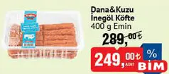 EMİN DANA & KUZU İNEGÖL KÖFTE 400 G fiyat ve kampanya bilgisi